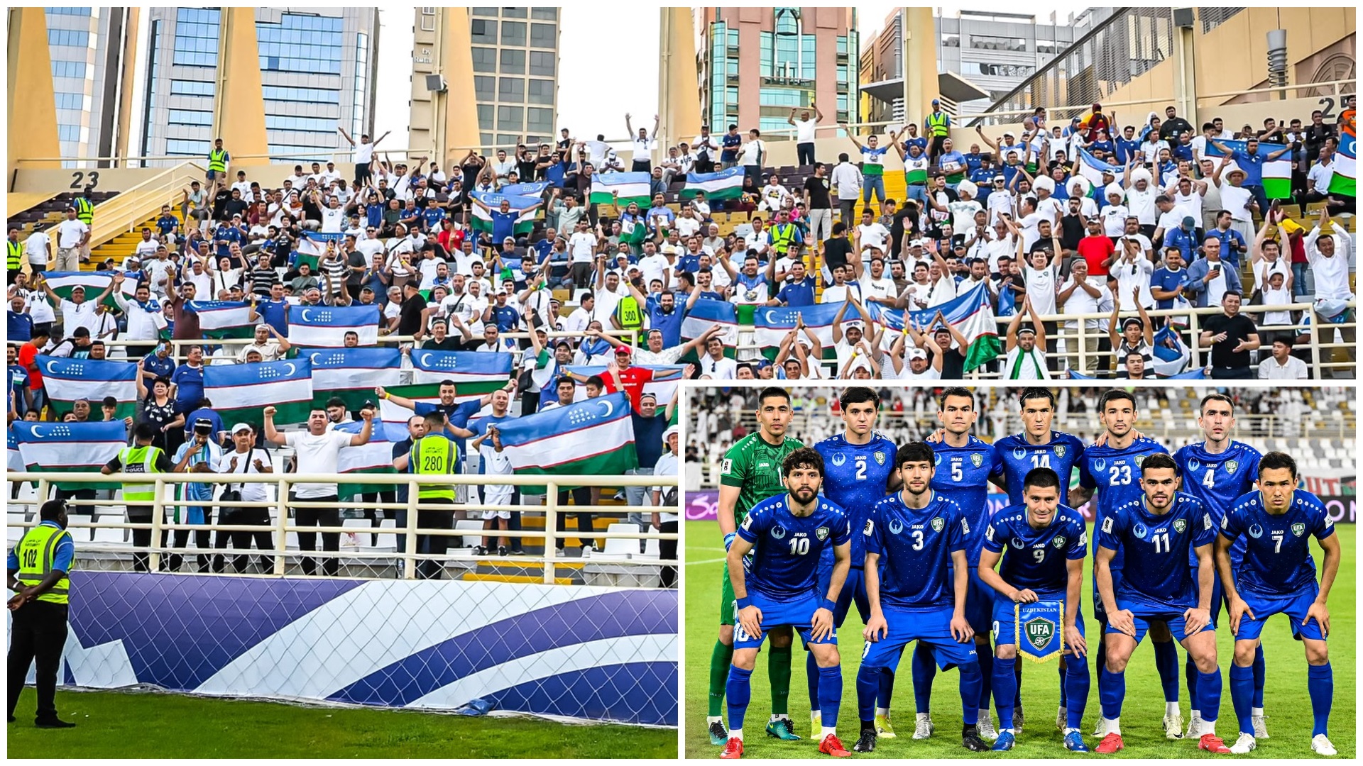 প্রথমবারের মতো বিশ্বকাপের মঞ্চে উজবেকিস্তান