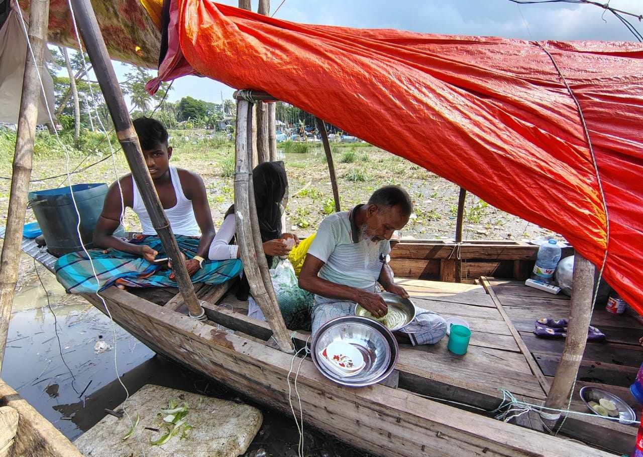 ঈদ আনন্দ নেই ভোলার জেলেদের ঘরে