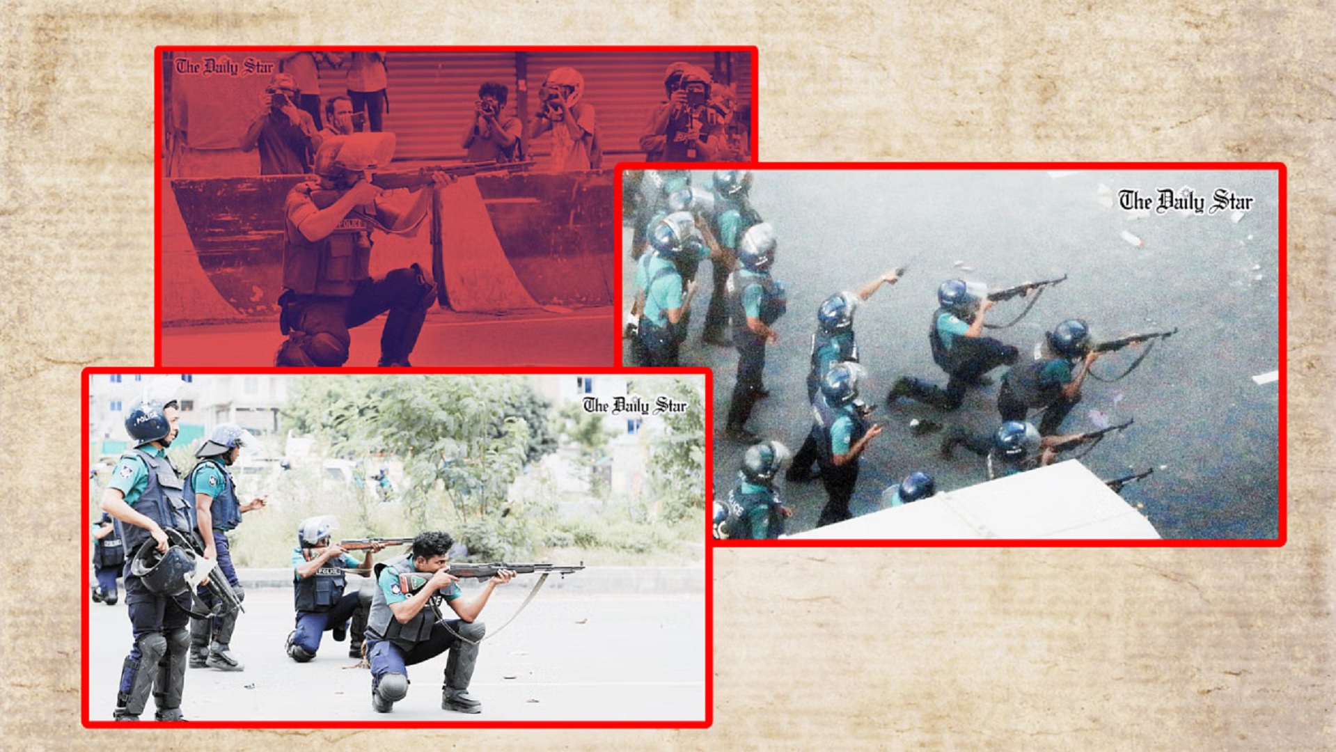 আন্দোলন দমনে পুলিশের প্রাণঘাতী অস্ত্রের মজুত ৭ গুণ বাড়ানো হয়েছিল