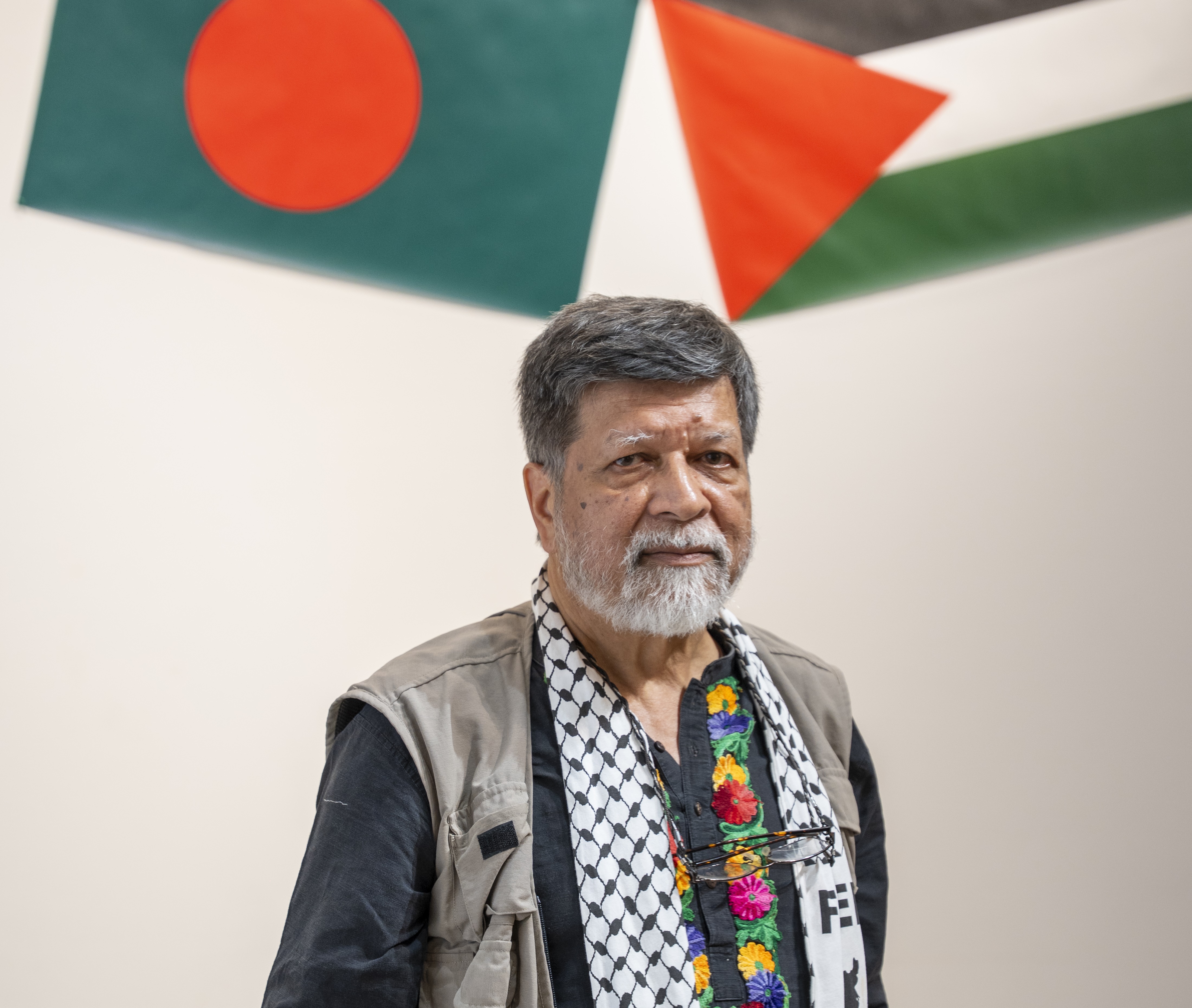 ফ্লোটিলার সর্বশেষ অবস্থা জানালেন শহিদুল আলম