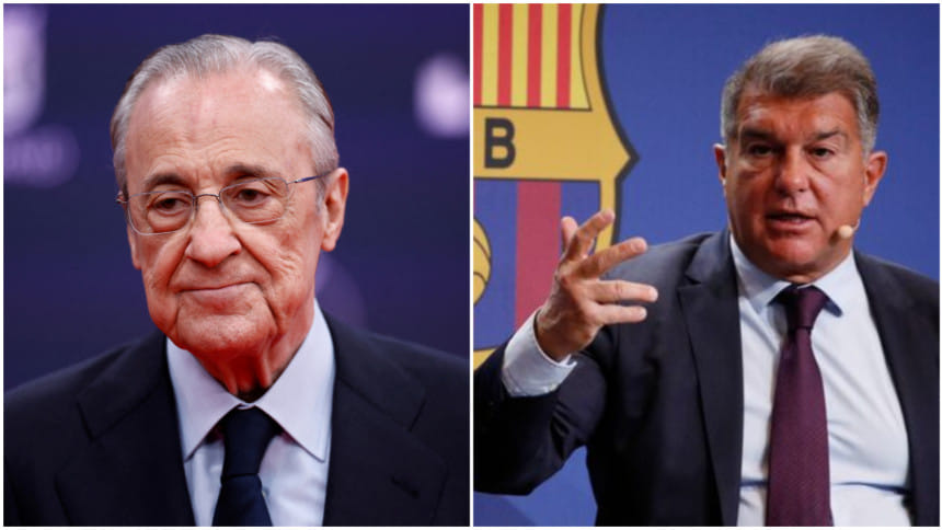 পেরেজের অভিযোগ প্রত্যাখ্যান লাপোর্তার: ‘বার্সেলোনা কখনও কোনো রেফারিকে ঘুষ দেয়নি’