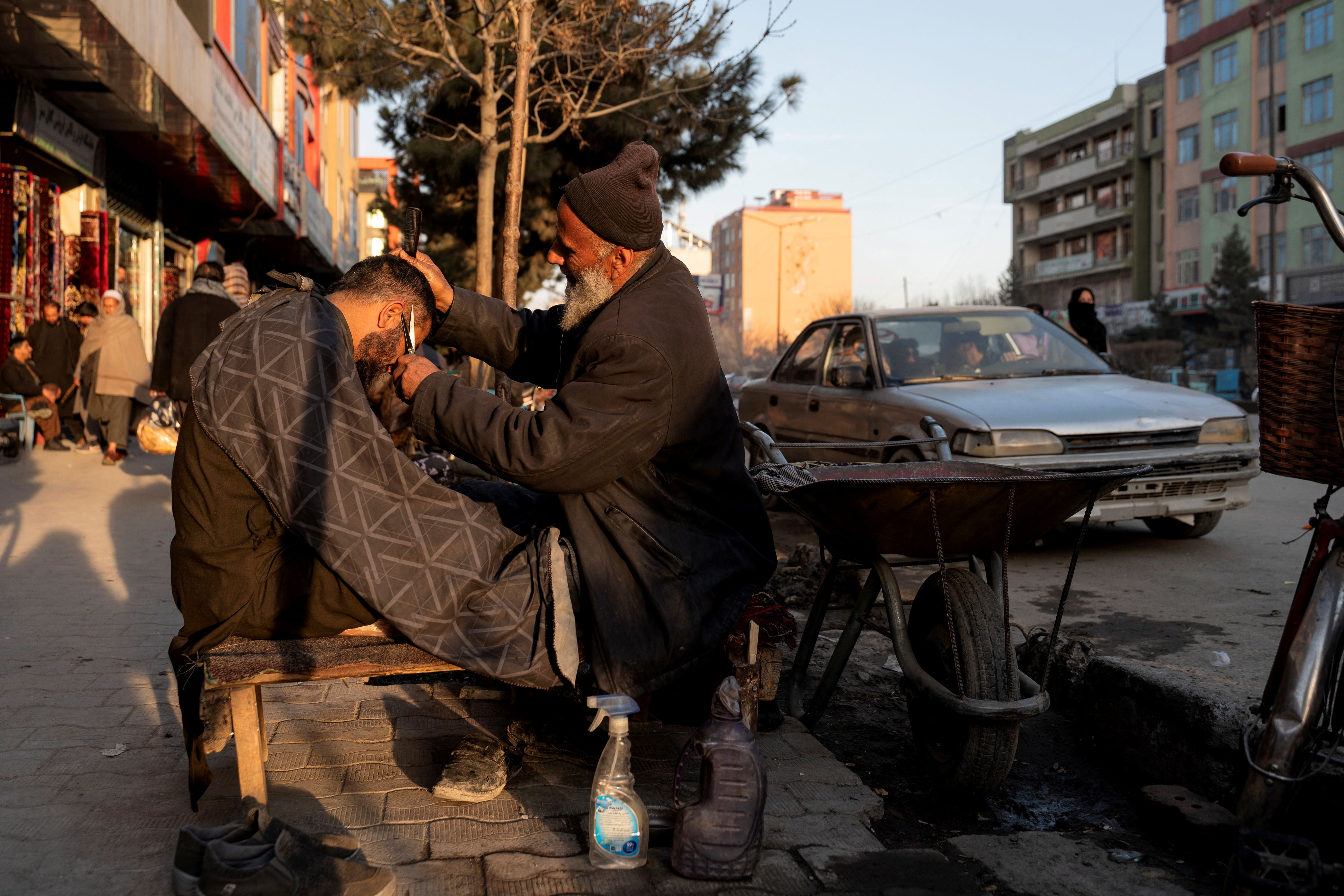 Afghan Barber/AFP
