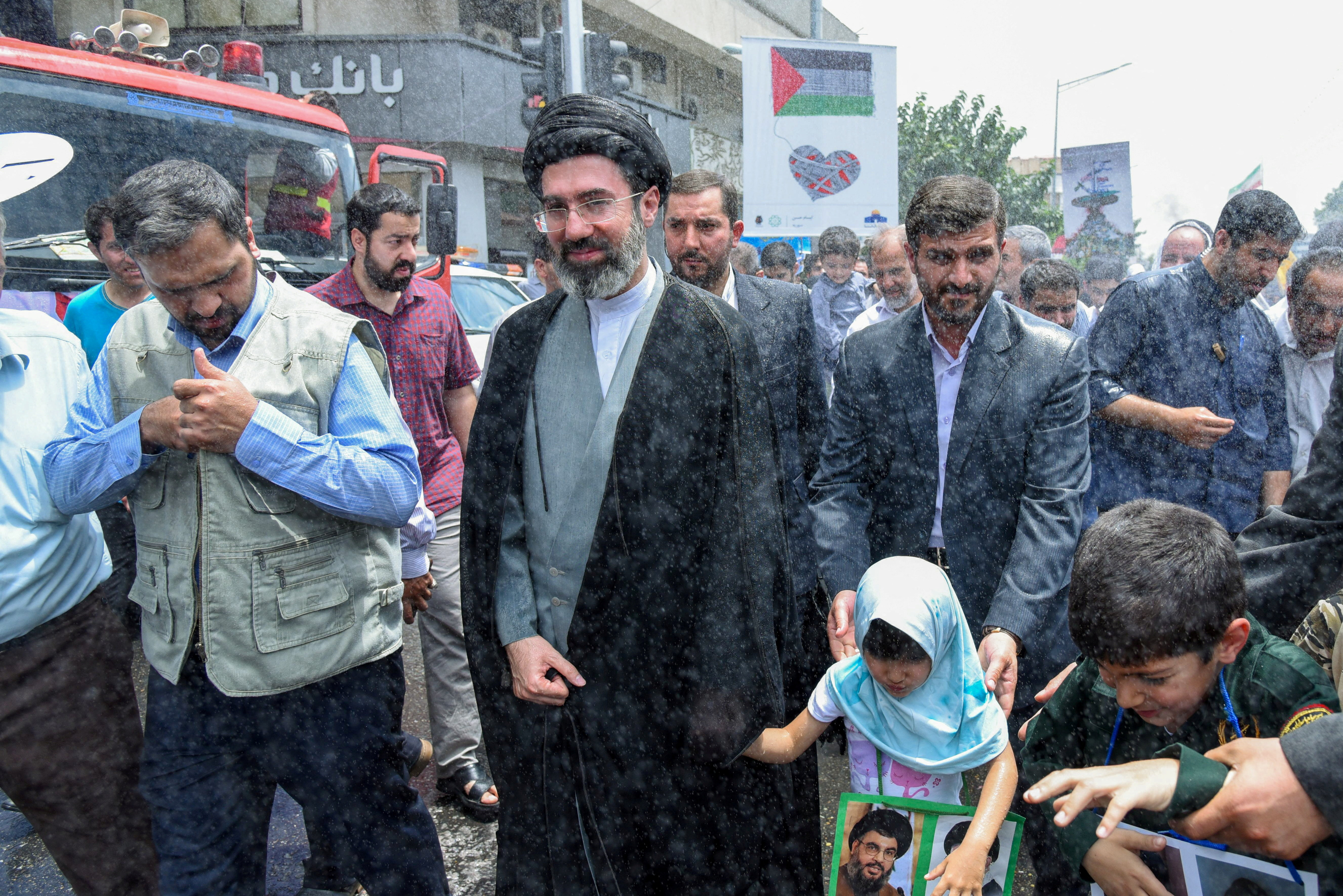 মোজতবা খামেনির এই ছবিটি ২০১৬ সালে তোলা। ফাইল ছবি: রয়টার্স