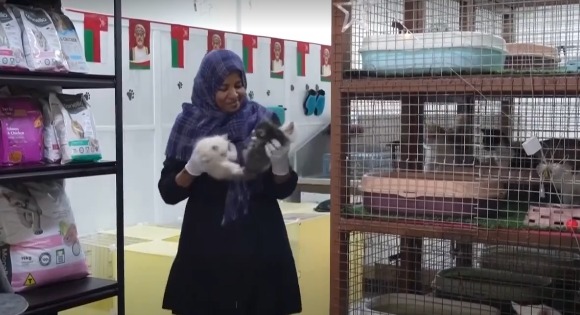 মাস্কাটে পোষা প্রাণী।