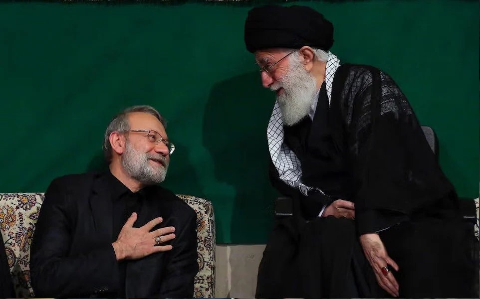 লারিজানি ও আলি খামেন্