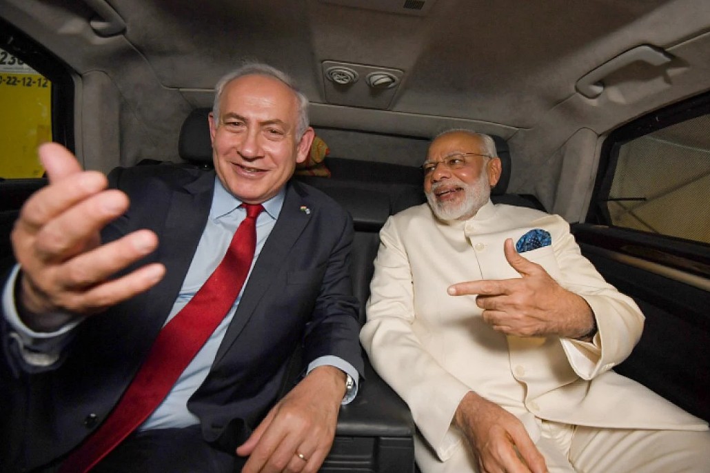 Modi and Netanyahu/File