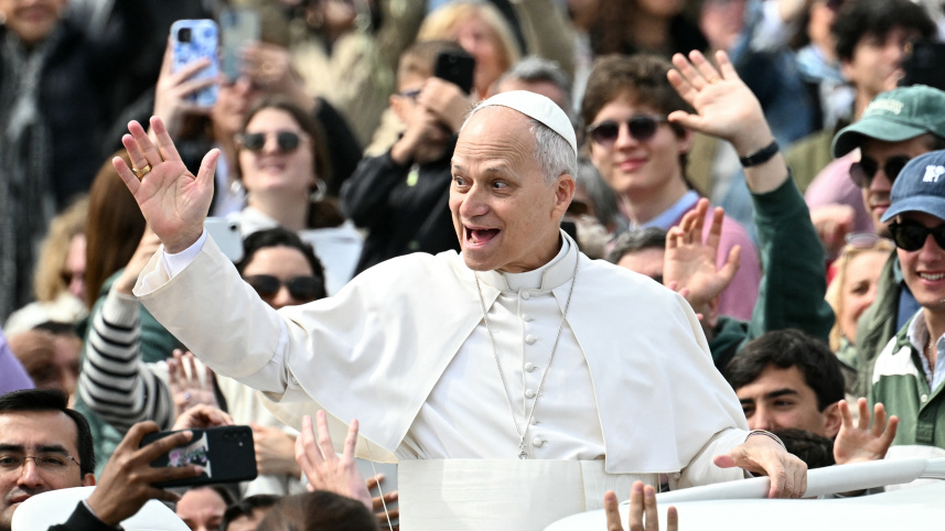 পোপ চতুর্দশ লিও। ছবি: এএফপি