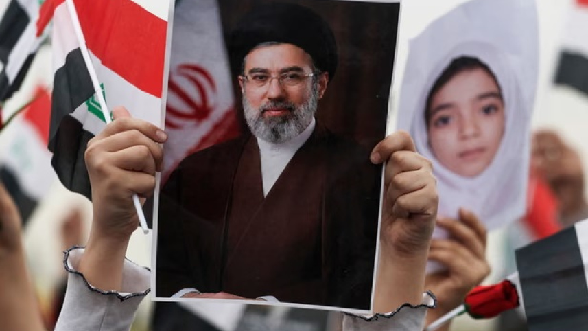 ইরানের নতুন সর্বোচ্চ নেতা মোজতবা খামেনি। ছবি: রয়টার্স