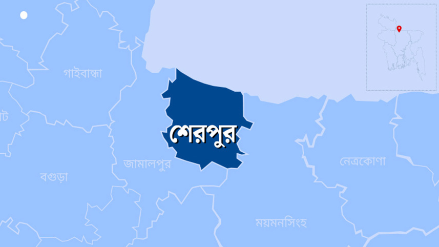 sherpur map
