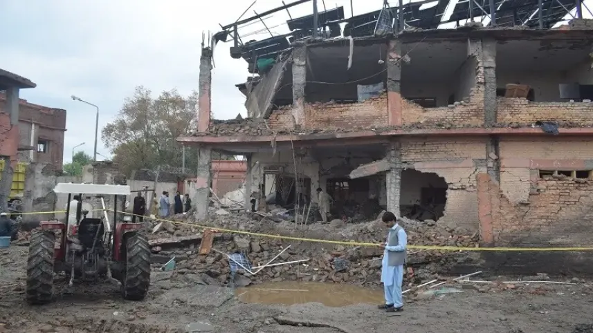 খাইবার পাখতুনখোয়া প্রদেশে আত্মঘাতি বোমা হামলার হয়। ছবি: ডন