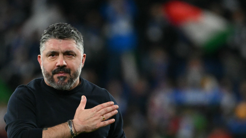 Italy's headcoach Gennaro Gattuso