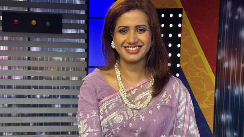 জাতীয় চলচ্চিত্র পুরস্কার পাওয়া সংগীতশিল্পী নাজমুন মুনিরা ন্যান্‌সি । ছবি: সংগৃহীত