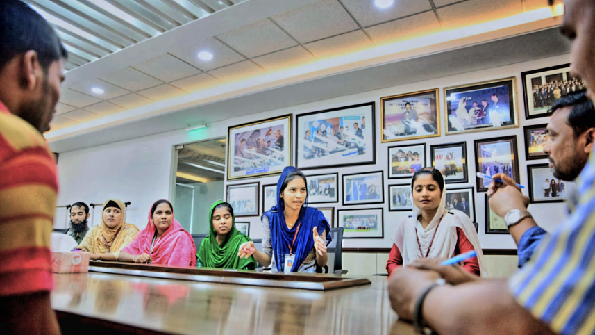 ছবি: বেটার ওয়ার্ক বাংলাদেশ প্রোগ্রাম/আইএলও-এর সৌজন্যে
