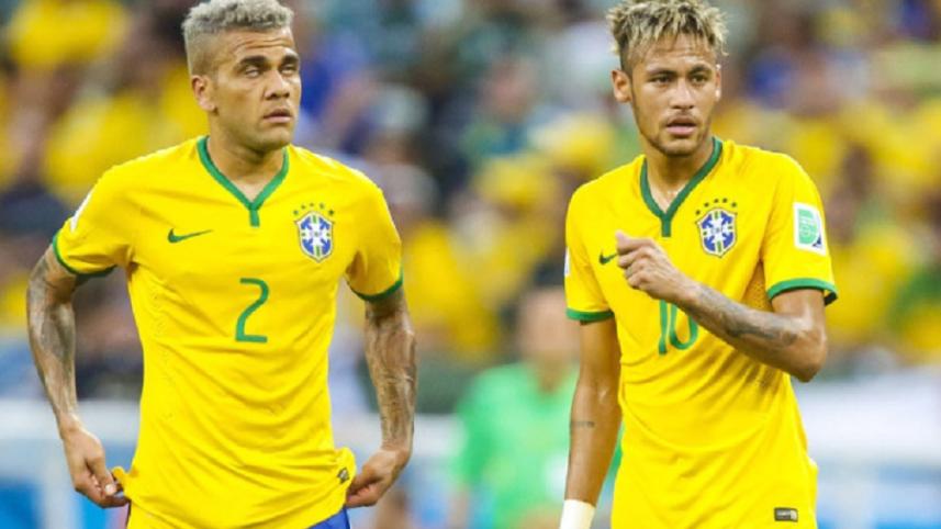 neymar and dani alves