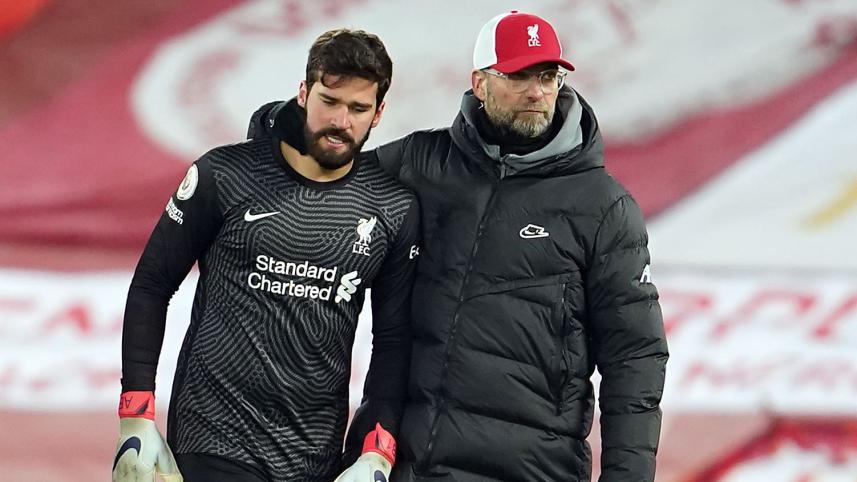 klopp alisson