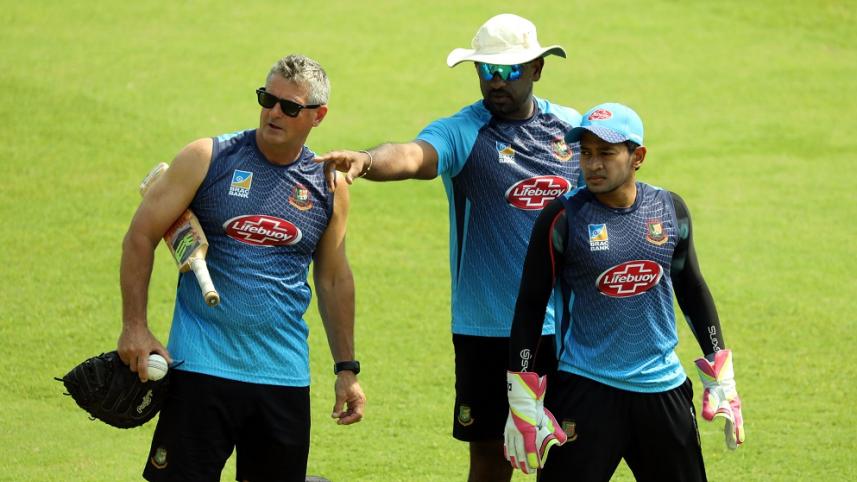 Steve Rhodes & Mushfiqur Rahim