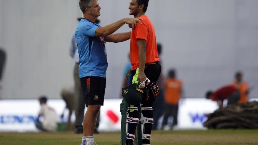 Steve Rhodes & Shakib Al Hasan