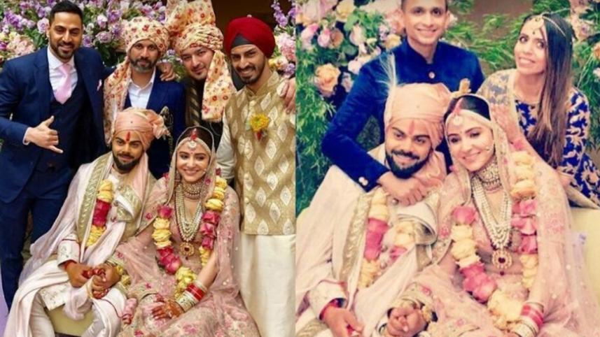 Anushka Sharma-Virat Kohli weeding dress