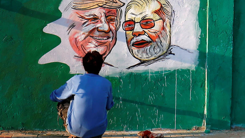 Donald Trump and Narendra Modi