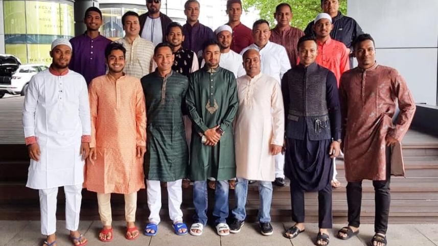 BD Cricketer Eid Day