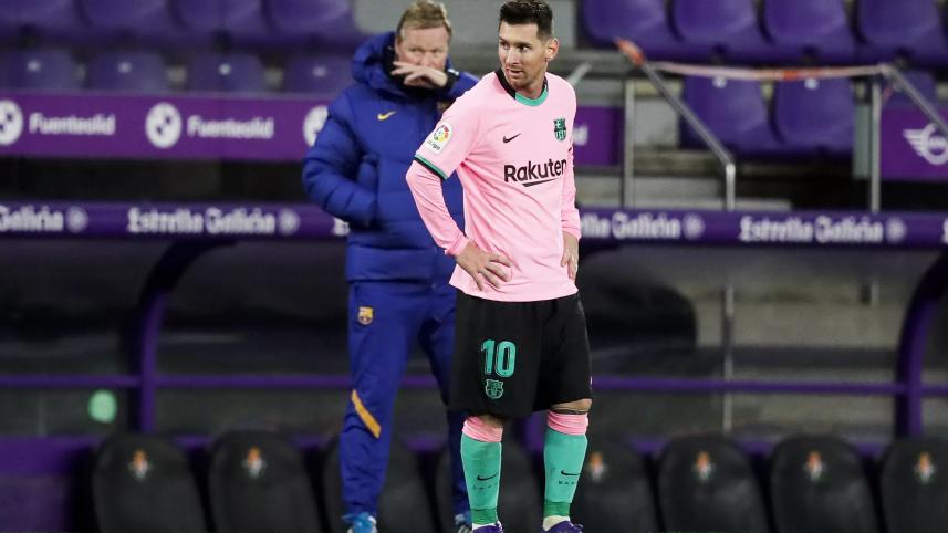 messi and koeman