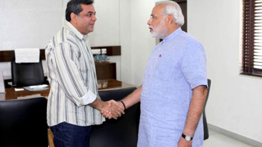 Paresh Rawal and Narenda Modi