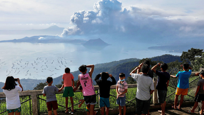 Philippines volcano