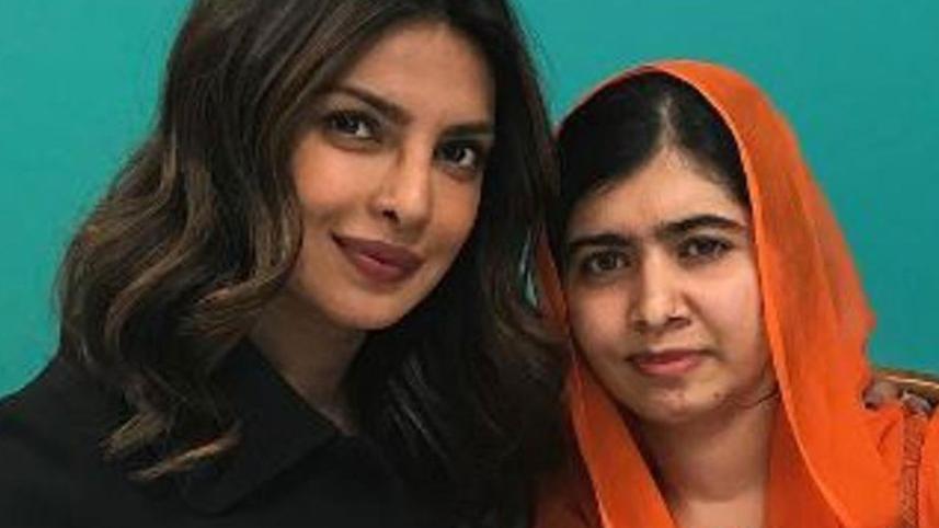 Priyanka Chopra and Malala Yousufzai