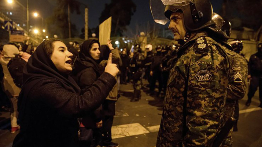 Protest in Tehran