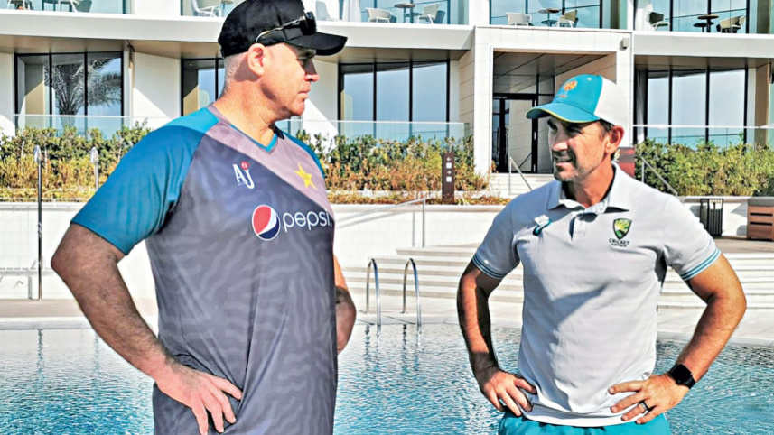 Matthew Hayden and Justin Langer
