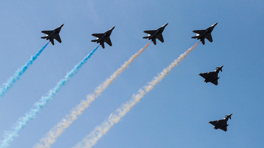 ukraine independence day airforce drill