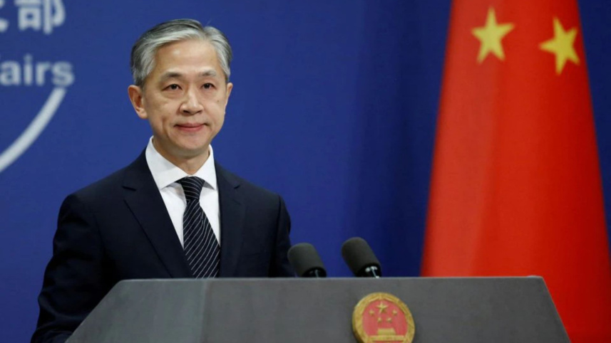 Chinese Foreign Ministry spokesman Wang Wenbin 
