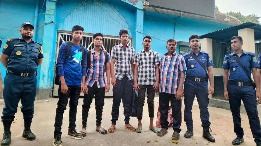 Five Indian people