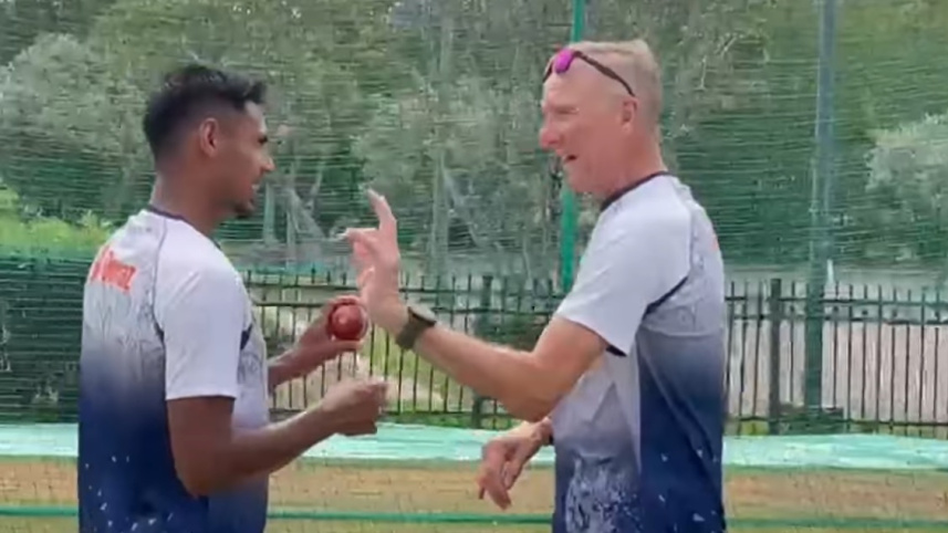 Allan Donald  & Mustafizur rahman