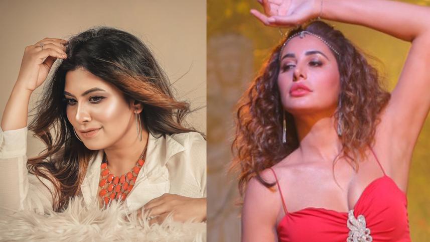 আনিকার গানে মডেল হয়েছেন নার্গিস ফাখরি। ছবি: সংগৃহীত