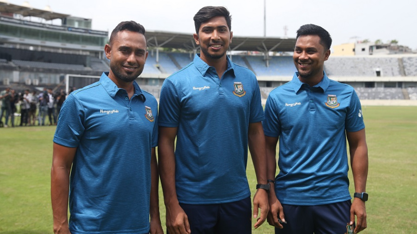mohammad mithun, soumya sarkar & sabbir rahman