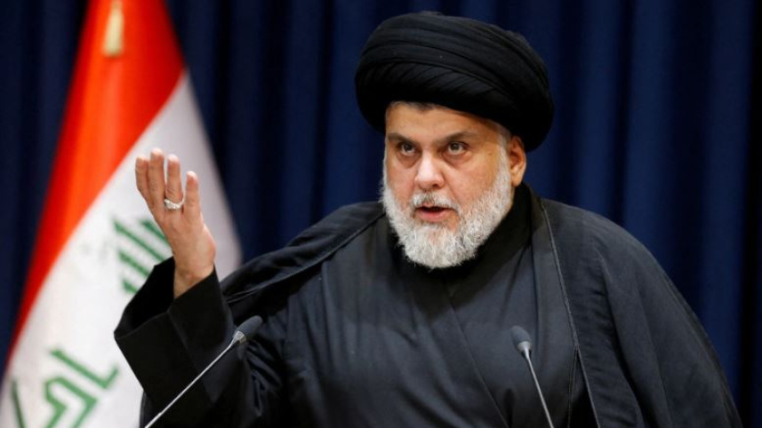 প্রভাবশালী শিয়া নেতা মুকতাদা আল-সদর। ফাইল ছবি: রয়টার্স