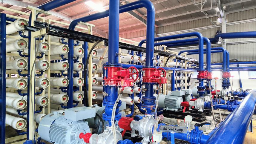 সিইপিজেডে পানি শোধনাগার