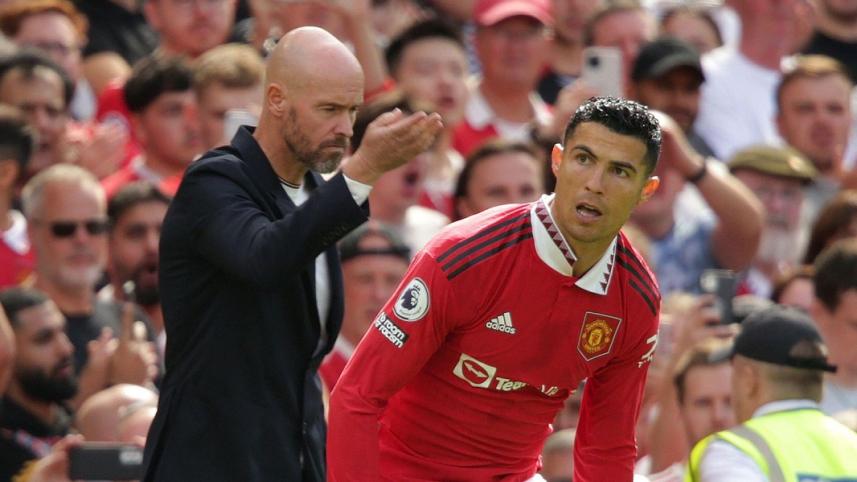 cristiano ronaldo & Erik ten Hag