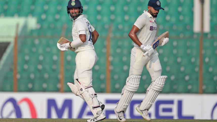 Cheteshwar Pujara & Shreyas Iyer   