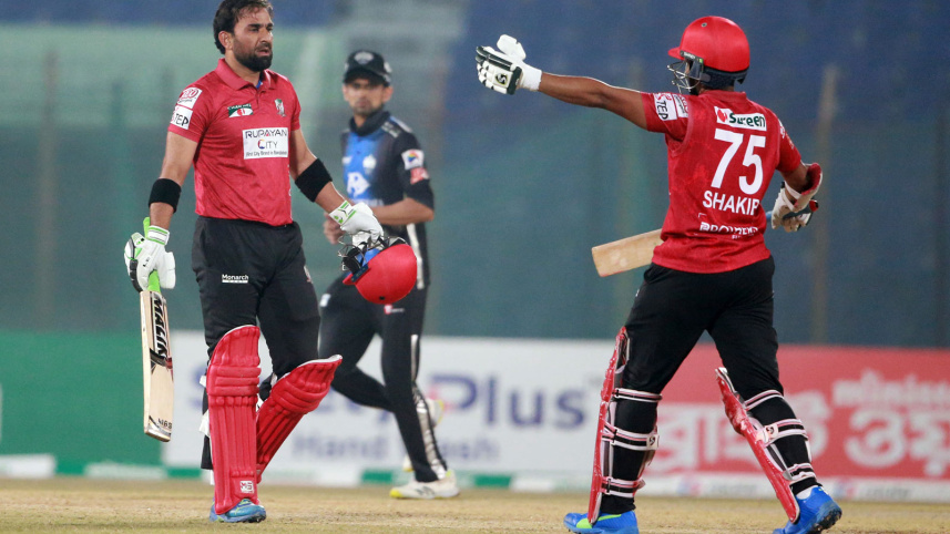 Shakib Al Hasan & Iftekhar Ahmed 