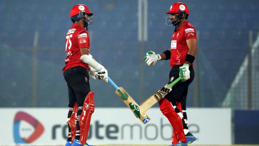 Shakib Al Hasan & Iftekhar Ahmed 