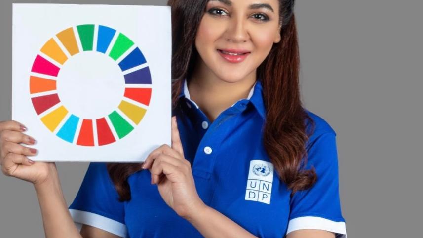 আবারও ইউএনডিপির শুভেচ্ছা দূত হলেন জয়া আহসান। ছবি: জয়া আহসানের ভেরিফায়েড ফেসবুক পেজ