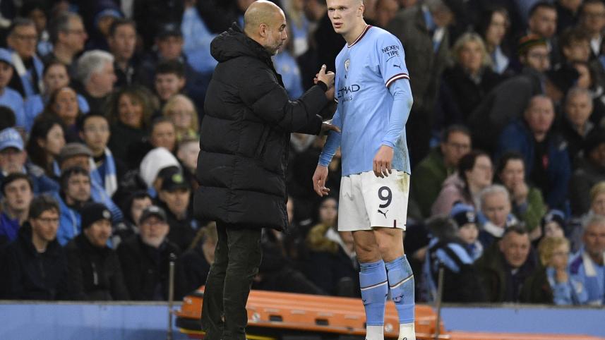 haaland and guardiola