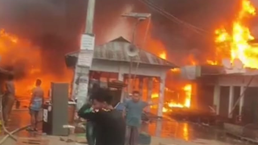 বান্দরবান, থানচি, অগ্নিকাণ্ড, বলিবাজার,