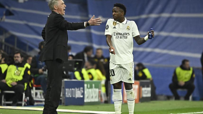 vinicius and ancelotti