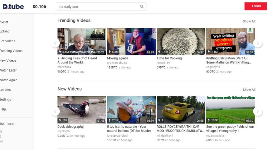 ডিটিউব কি ইউটিউবের বিকল্প হতে চলেছে