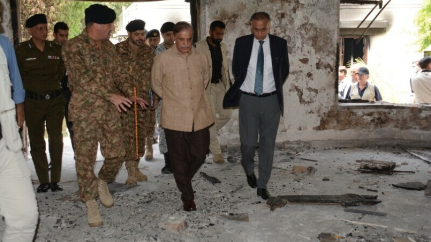 অগ্নিসংযোগকারীদের ৭২ ঘণ্টার মধ্যে কারাগারে পাঠাতে চান শাহবাজ