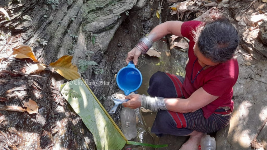‘বনাঞ্চল ধ্বংস-ঝিড়ির পাথর উত্তোলনসহ অপরিকল্পিত উন্নয়নে’ পাহাড়ে তীব্র পানির সংকট