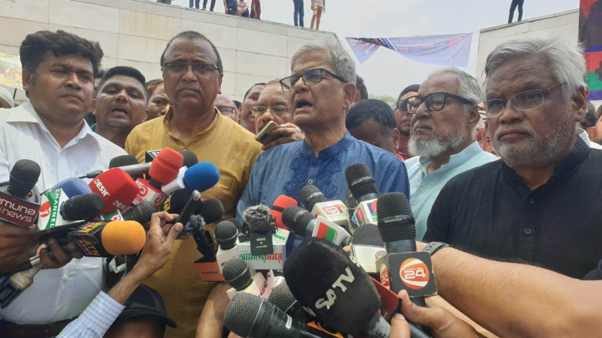 বিএনপি নেতাদের সাজা দিয়ে আন্দোলন বন্ধ করা যাবে না: মির্জা ফখরুল 